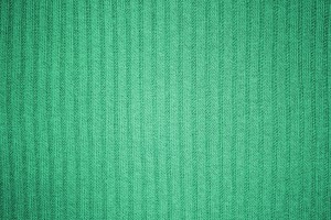 Green Ribbed Knit Fabric Texture - Free High Resolution Photo