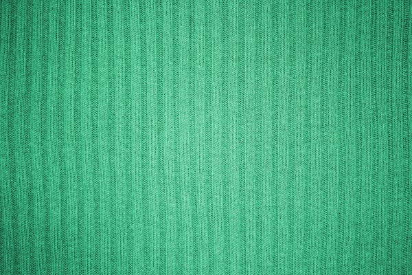 Green Ribbed Knit Fabric Texture - Free High Resolution Photo