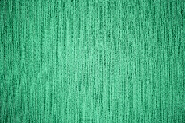 Green Ribbed Knit Fabric Texture - Free High Resolution Photo