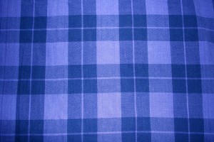 Indigo Blue Plaid Fabric Texture - Free High Resolution Photo