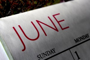June Calendar - Free High Resolution Photo