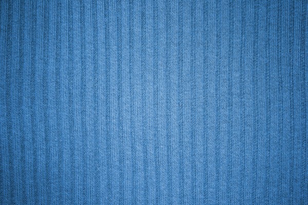 Light Blue Ribbed Knit Fabric Texture - Free High Resolution Photo