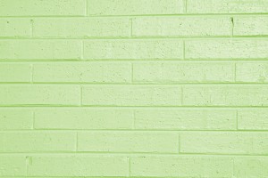 Lime Green Painted Brick Wall Texture - Free High Resolution Photo