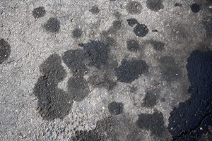 Oil Stained Asphalt Texture - Free High Resolution Photo
