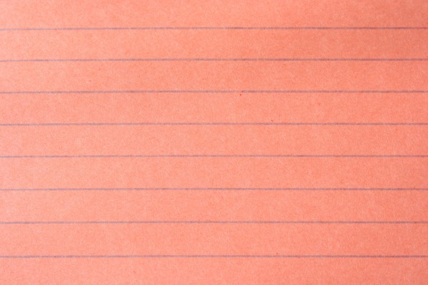 Orange Notebook Paper Texture - Free High Resolution Photo