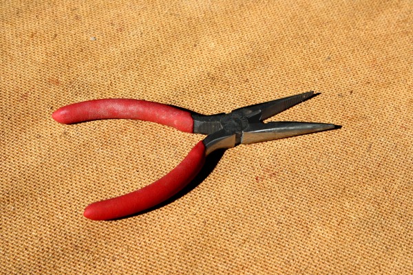 Pair of Open Needle Nose Pliers - Free High Resolution Photo