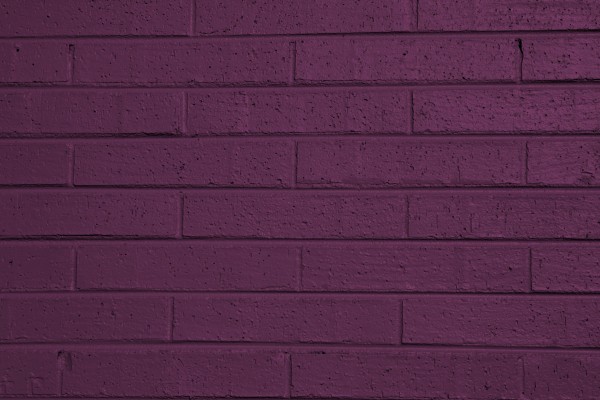 Purple Painted Brick Wall Texture - Free High Resolution Photo