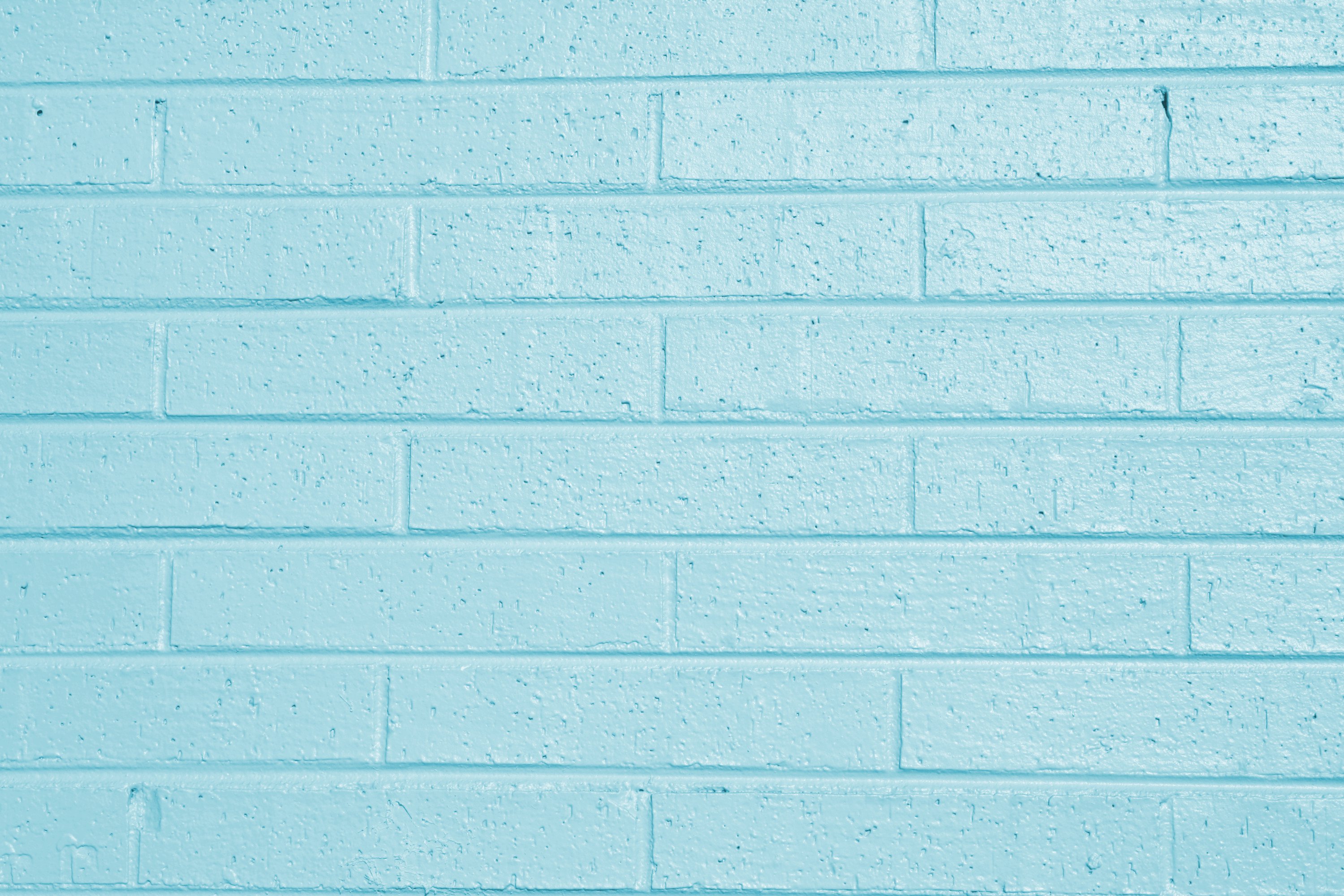 Teal Blue Painted Brick Wall Texture Picture | Free Photograph | Photos  Public Domain