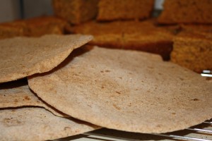 Tortillas with Cornbread in the Background - Free High Resolution Photo