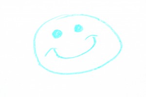 Hand Drawn Crayon Smiley Face - Free High Resolution Photo