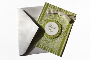 Hand Made Thank You Card with Envelope - Free High Resolution Photo