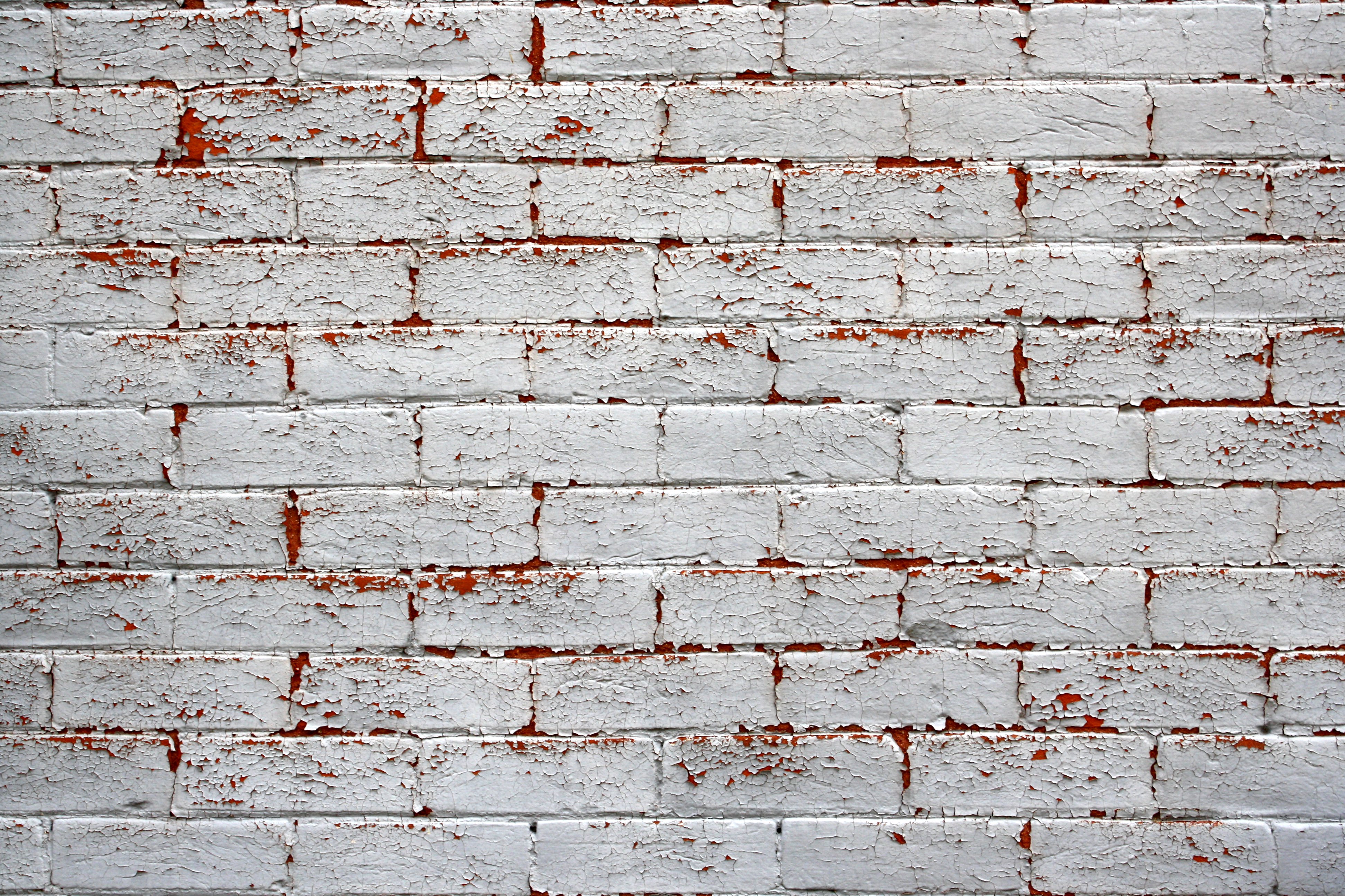 Painted Brick Wall Texture: Background Image & Pictures