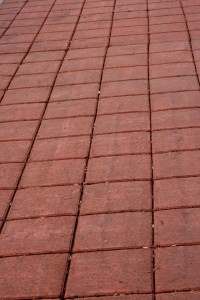 Red Pavers Sidewalk - Free High Resolution Photo