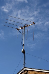Rooftop Television Antenna - Free High Resolution Photo