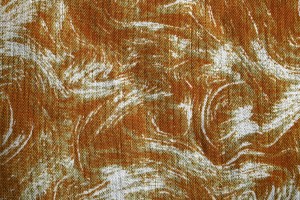Fabric Texture with Brown Swirl Pattern - Free High Resolution Photo