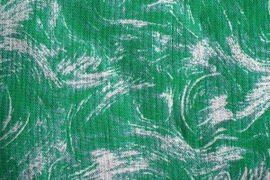 Fabric Texture with Green Swirl Pattern - Free High Resolution Photo