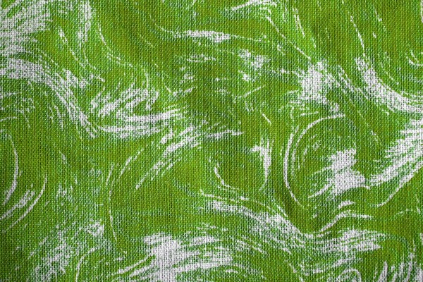 Fabric Texture with Lime Green Swirl Pattern - Free High Resolution Photo