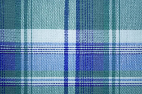 Blue Green Colored Plaid Fabric Texture - Free High Resolution Photo