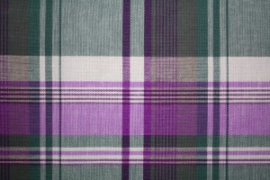 Plaid Fabric Texture - Purple and Green - Free High Resolution Photo