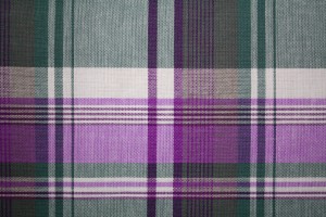 Plaid Fabric Texture - Purple and Green - Free High Resolution Photo