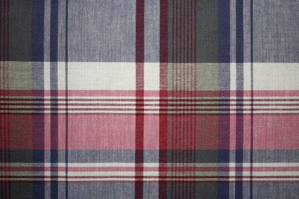 Plaid Fabric Texture - Red and Blue with Green - Free High Resolution Photo