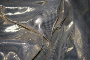 Shiny Metallic Silver Lame Fabric - Free High Resolution Photo
