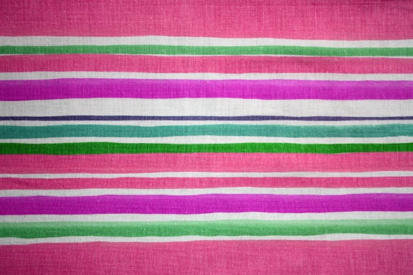 Striped Fabric Texture Pink and Green - Free High Resolution Photo