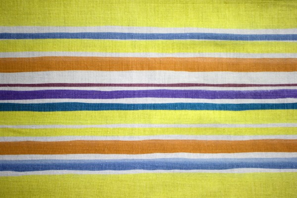 Striped Fabric Textue Yellow and Blue - Free High Resolution Photo