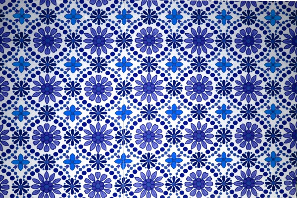 Blue Flowers Wallpaper Texture - Free High Resolution Photo