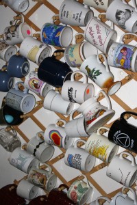 Coffee Mugs Hanging on a Rack - Free High Resolution Photo