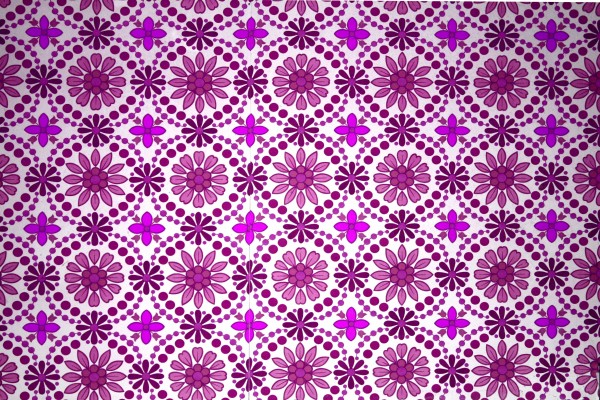 Magenta Flowers Wallpaper Texture - Free High Resolution Photo