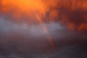 Rainbow at Sunset - Free High Resolution Photo