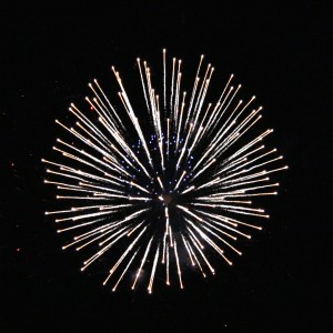 White and Blue Starburst Fireworks - Free High Resolution Photo