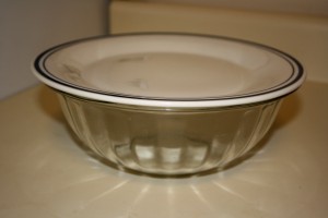 Glass Bowl with Plate on Top - Free high resolution photo