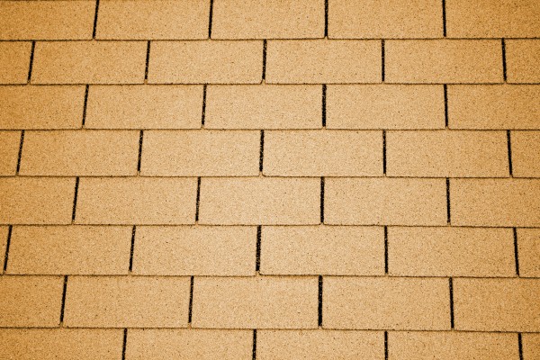 Golden Tan Asphalt Roof Shingles Texture - Free High Resolution Photo