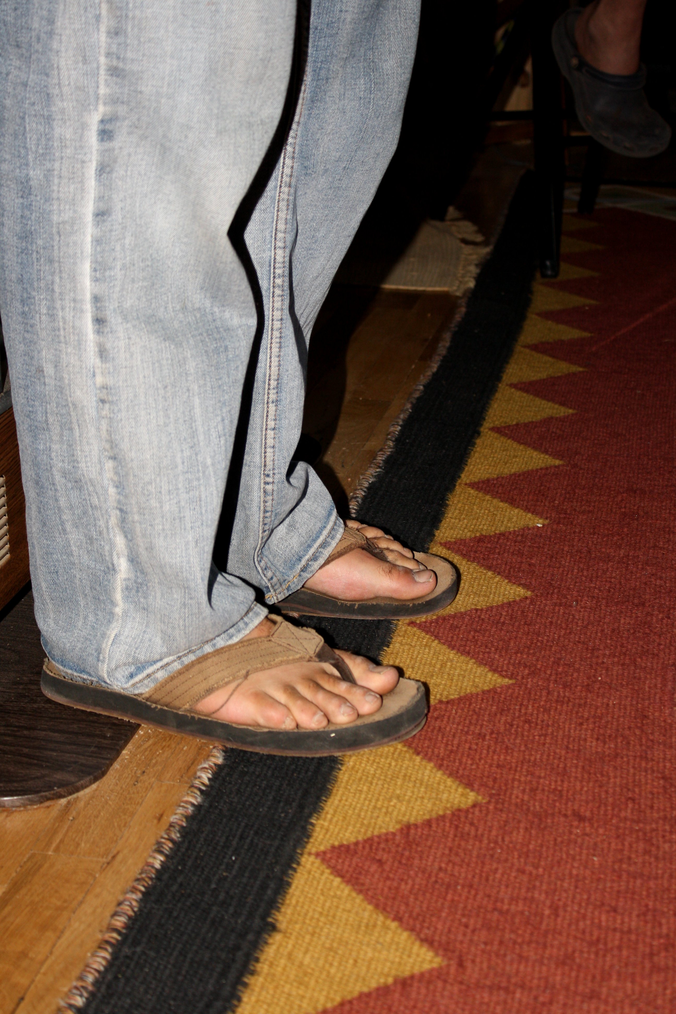 Jeans and Flip Flops Picture | Free Photograph | Photos Public Domain