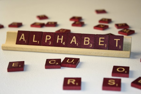 Alphabet - Free High Resolution Photo of the word Alphabet spelled in Scrabble tiles