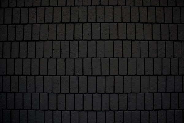 Black Brick Wall Texture with Vertical Bricks - Free High Resolution Photo