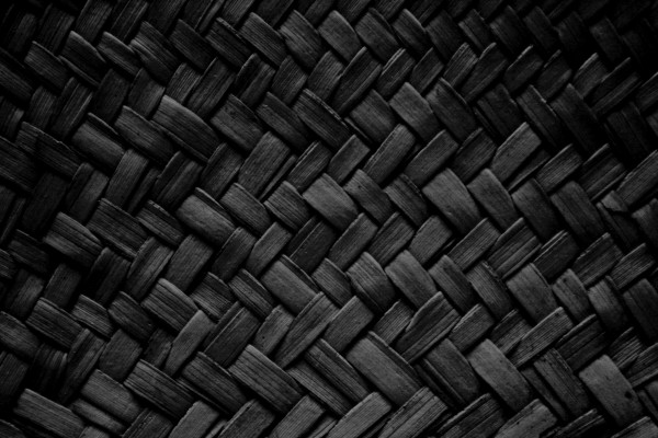 Black Woven Straw Texture - Free High Resolution Photo
