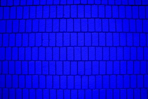 Bright Blue Brick Wall Texture with Vertical Bricks - Free High Resolution Photo