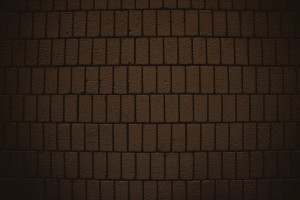 Chocolate Brown Brick Wall Texture with Vertical Bricks - Free High Resolution Photo