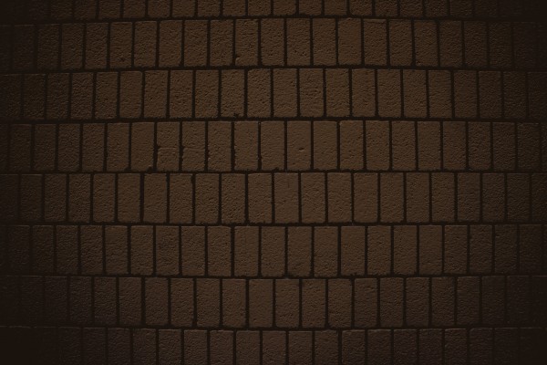 Chocolate Brown Brick Wall Texture with Vertical Bricks - Free High Resolution Photo