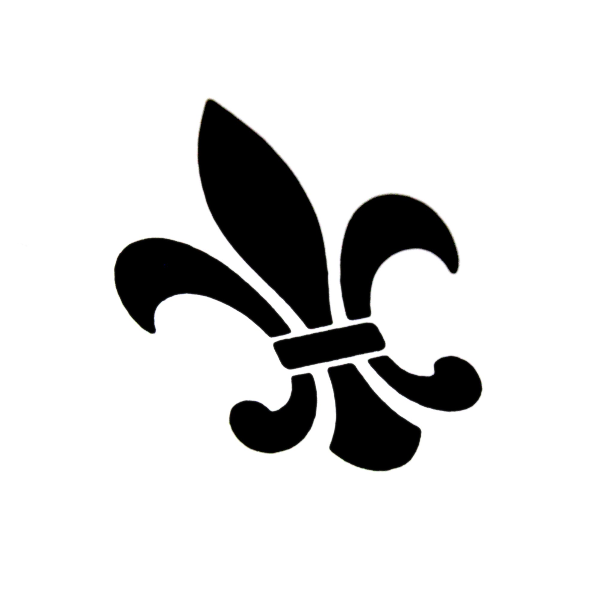 Fleur-de-lis Symbol.
