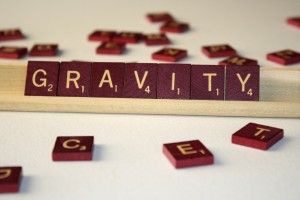Gravity - Free High Resolution Photo of the word Gravity spelled in Scrabble tiles