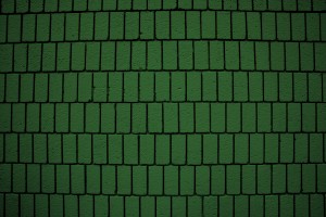 Green Brick Wall Texture with Vertical Bricks - Free High Resolution Photo
