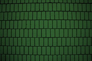 Green Brick Wall Texture with Vertical Bricks - Free High Resolution Photo