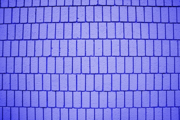 Indigo Blue Brick Wall Texture with Vertical Bricks - Free High Resolution Photo