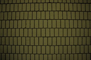 Khaki Olive Green Brick Wall Texture with Vertical Bricks - Free High Resolution Photo