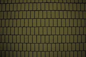Khaki Olive Green Brick Wall Texture with Vertical Bricks - Free High Resolution Photo