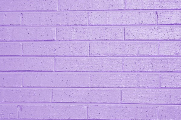 Lilac or Lavender Painted Brick Wall Texture - Free High Resolution Photo